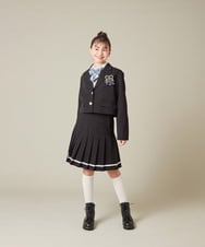 KQHBD02059 a.v.v KIDS(アー・ヴェ・ヴェ) [150-160]【卒服】ラインプリーツスカート ベージュ