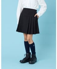 KQHBG03059 a.v.v KIDS(アー・ヴェ・ヴェ) [150-160]卒服フロントプリーツ台形スカート ブラック