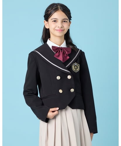 KQJBG04099 a.v.v KIDS [150-160]卒服セーラー襟ジャケット