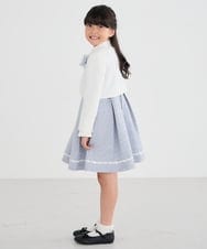 KQJCD02089 a.v.v KIDS(アー・ヴェ・ヴェ) [110-130]【セレモニー/オケージョン/結婚式】セレモニーポケボレロ ホワイト