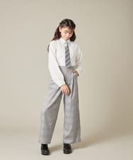 KQLBD02064 a.v.v KIDS(アー・ヴェ・ヴェ) [150-160]【卒服】タックワイドパンツ ブラック