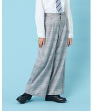 KQLBG01064 a.v.v KIDS(アー・ヴェ・ヴェ) [150-160]卒服ワイドパンツ ライトグレー