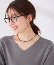 KS2AG01021 a.v.v(アー・ヴェ・ヴェ) ビーズレイヤードネックレス ゴールド