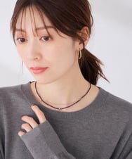 KS2AG01021 a.v.v(アー・ヴェ・ヴェ) ビーズレイヤードネックレス シルバー