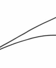 KS2AG04019 a.v.v(アー・ヴェ・ヴェ) ストーンモチーフループタイネックレス シルバー