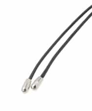 KS2AG04019 a.v.v(アー・ヴェ・ヴェ) ストーンモチーフループタイネックレス シルバー