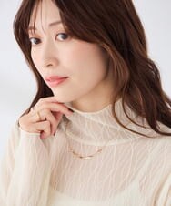 KS2AG07019 a.v.v(アー・ヴェ・ヴェ) ツイストメタルバーネックレス シルバー