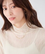 KS2AG07019 a.v.v(アー・ヴェ・ヴェ) ツイストメタルバーネックレス シルバー
