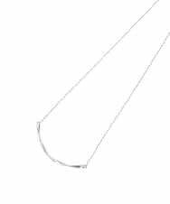 KS2AG07019 a.v.v(アー・ヴェ・ヴェ) ツイストメタルバーネックレス シルバー