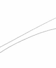 KS2AG07019 a.v.v(アー・ヴェ・ヴェ) ツイストメタルバーネックレス シルバー