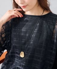 KS2AG11019 a.v.v(アー・ヴェ・ヴェ) ワントップコードネックレス ゴールド