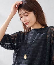 KS2AG11019 a.v.v(アー・ヴェ・ヴェ) ワントップコードネックレス ゴールド