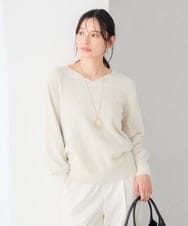 KS2AG21019 a.v.v(アー・ヴェ・ヴェ) ニュアンスリングネックレス ゴールド