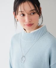KS2AG21019 a.v.v(アー・ヴェ・ヴェ) ニュアンスリングネックレス ゴールド