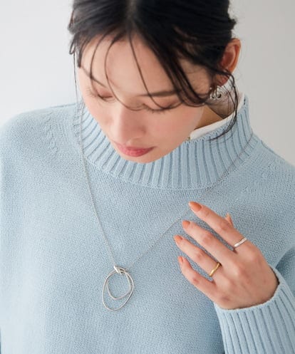 KS2AG21019 a.v.v ニュアンスリングネックレス