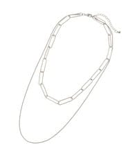 KS2AS26019 a.v.v(アー・ヴェ・ヴェ) 2連チェーンネックレス ゴールド