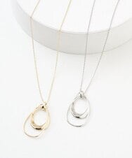 KS2AV21019 a.v.v(アー・ヴェ・ヴェ) リングトップロングネックレス ゴールド