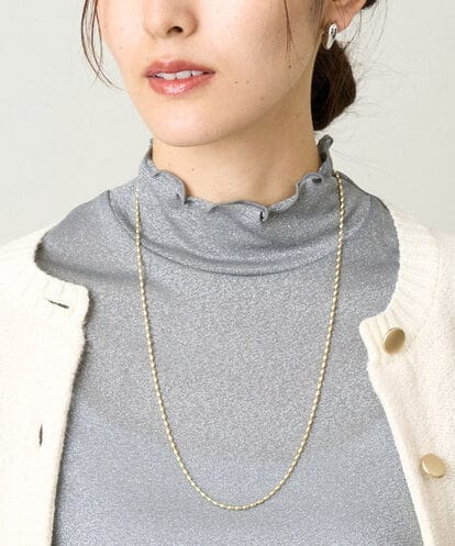 KS2AV41019 a.v.v ボールチェーンロングネックレス