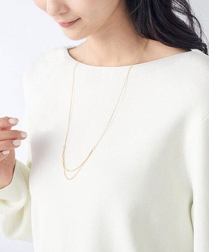 KS2BA01019  シンプルデザインネックレス