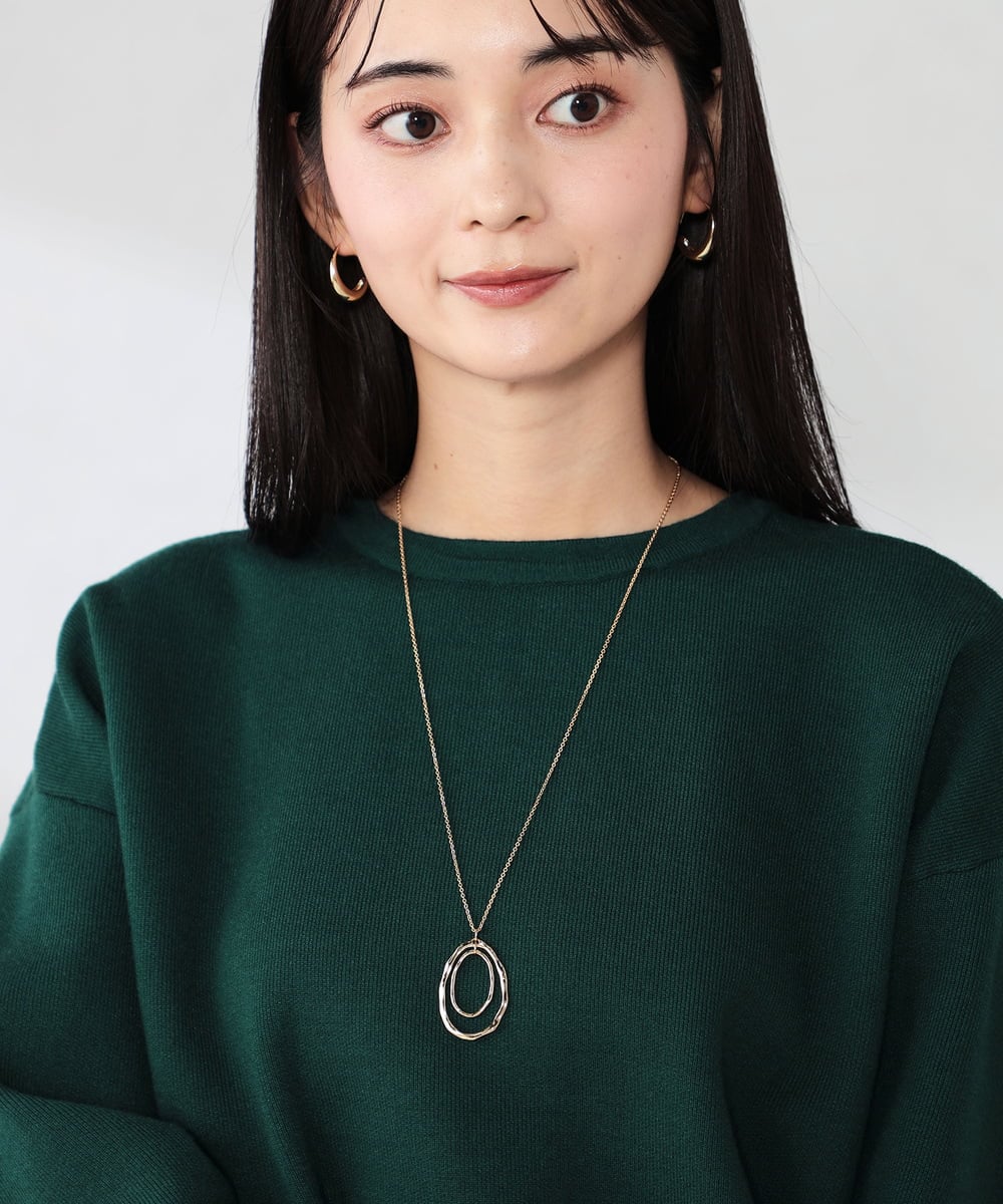 KS2BD16021 a.v.v(アー・ヴェ・ヴェ) ワントップネックレス ゴールド