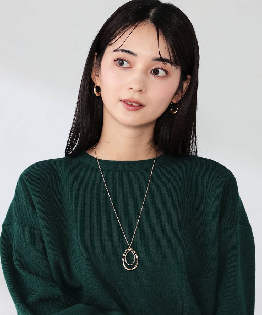 KS2BD16021 a.v.v(アー・ヴェ・ヴェ) ワントップネックレス ゴールド