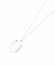 KS2BD16021 a.v.v(アー・ヴェ・ヴェ) ワントップネックレス ゴールド