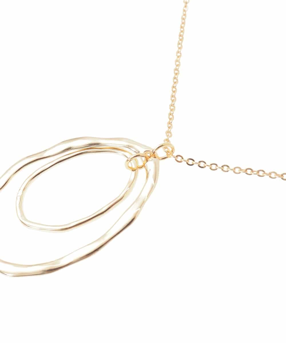 KS2BD16021 a.v.v(アー・ヴェ・ヴェ) ワントップネックレス ゴールド