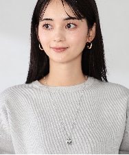 KS2BD17021 a.v.v(アー・ヴェ・ヴェ) ニュアンスワントップネックレス シルバー