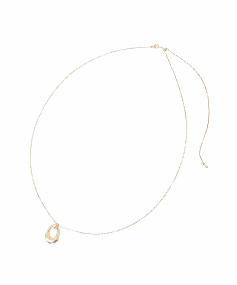 KS2BD17021 a.v.v(アー・ヴェ・ヴェ) ニュアンスワントップネックレス ゴールド