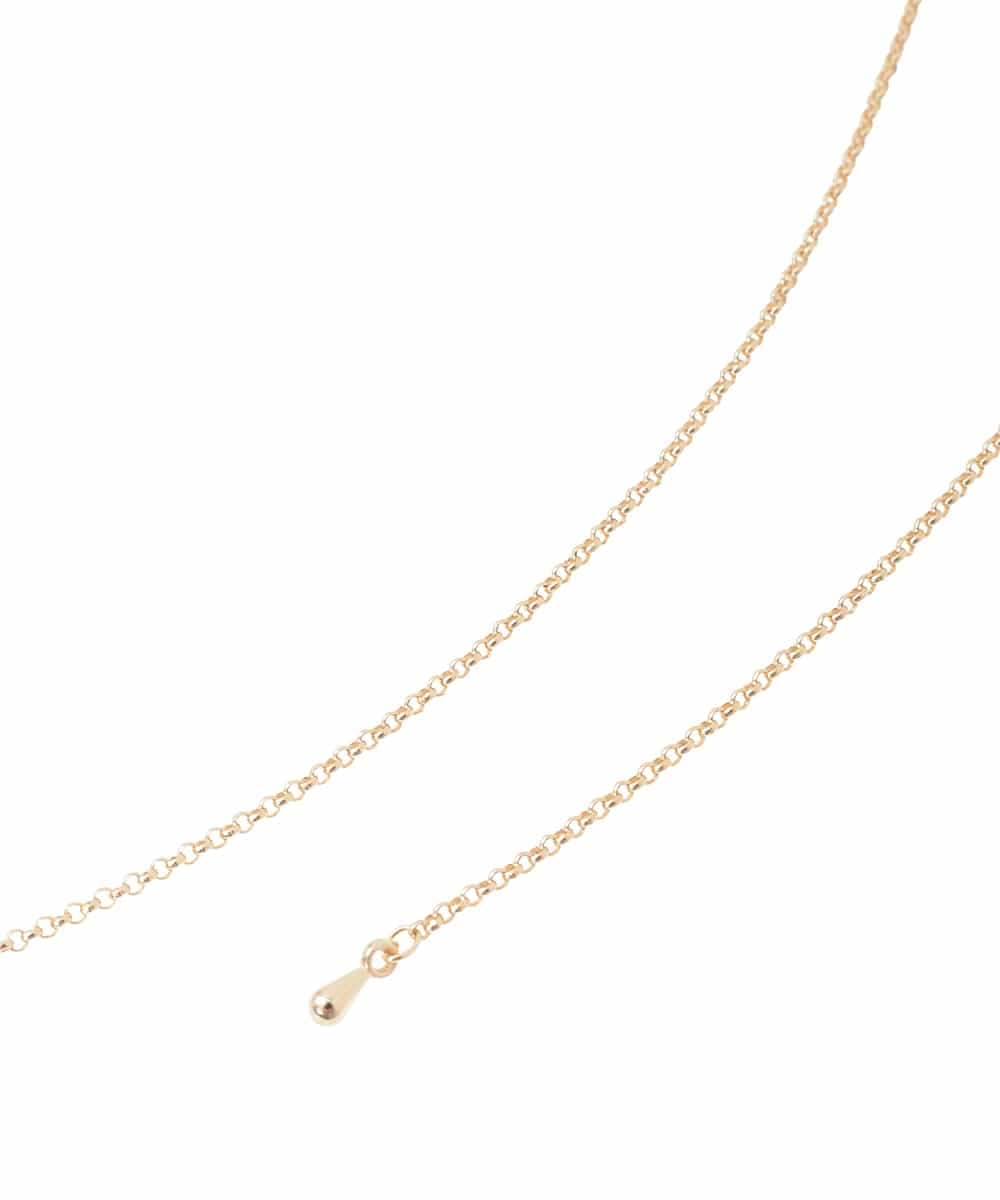 KS2BD17021 a.v.v(アー・ヴェ・ヴェ) ニュアンスワントップネックレス ゴールド