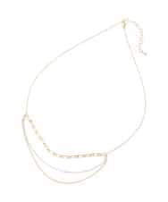 KS2CD12021 a.v.v(アー・ヴェ・ヴェ) アソートチェーンネックレス/ゴールド ゴールド