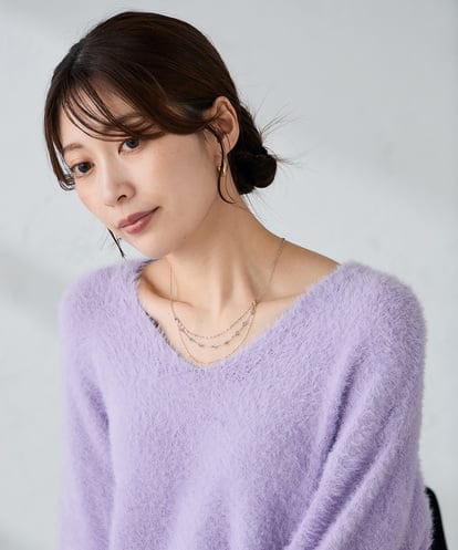 KS2CD13021 a.v.v アソートチェーンネックレス/シルバー