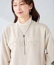 KS2CD14021 a.v.v(アー・ヴェ・ヴェ) ループタイネックレス ホワイト