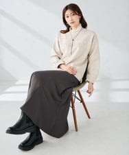 KS2CD14021 a.v.v(アー・ヴェ・ヴェ) ループタイネックレス ホワイト