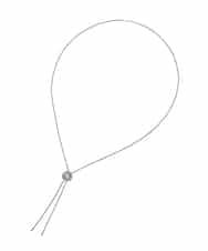 KS2CD14021 a.v.v(アー・ヴェ・ヴェ) ループタイネックレス ブラック