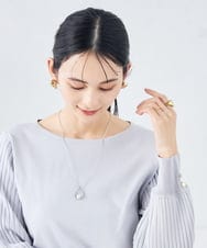 KS2FA02021 a.v.v(アー・ヴェ・ヴェ) リングパールネックレス ゴールド