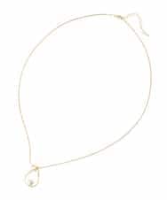 KS2FA02021 a.v.v(アー・ヴェ・ヴェ) リングパールネックレス ゴールド