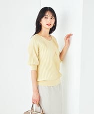 KS2GA01021 a.v.v(アー・ヴェ・ヴェ) ダブルリングワントップネックレス ゴールド