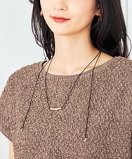KS2GA10021 a.v.v(アー・ヴェ・ヴェ) ワントップコードネックレス ゴールド
