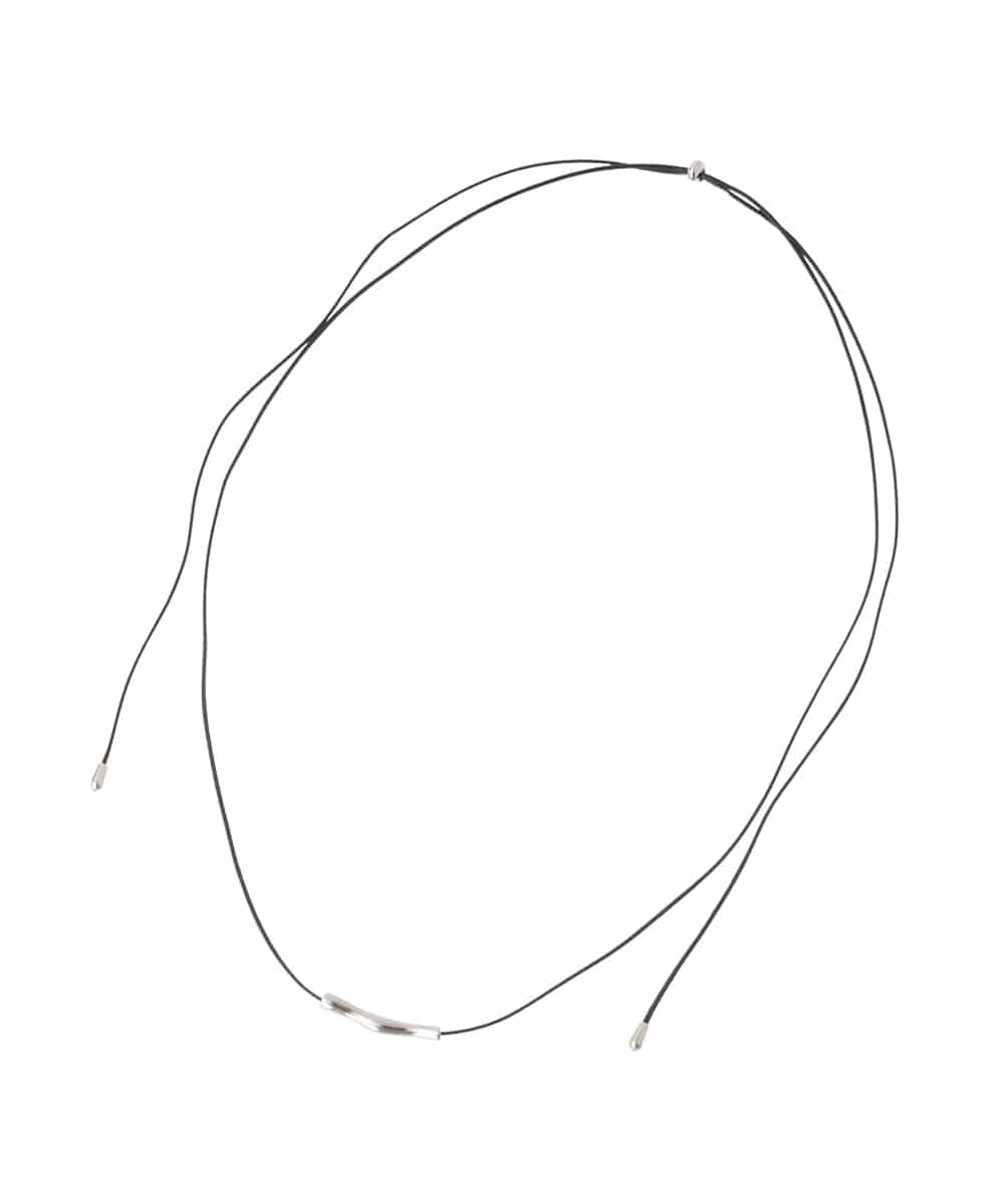 KS2GA10021 a.v.v(アー・ヴェ・ヴェ) ワントップコードネックレス シルバー