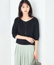 KS2GA12029 a.v.v(アー・ヴェ・ヴェ) ステンレススライドネックレス ゴールド