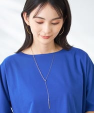 KS2GA33021 a.v.v(アー・ヴェ・ヴェ) チェーンコンビスライドネックレス ゴールド
