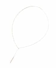 KS2GA33021 a.v.v(アー・ヴェ・ヴェ) チェーンコンビスライドネックレス ゴールド