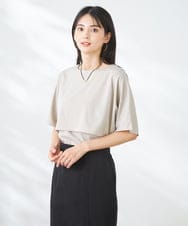 KS2GA35024 a.v.v(アー・ヴェ・ヴェ) ビジューマンテルネックレス シルバー
