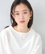 KS2GD02019 a.v.v(アー・ヴェ・ヴェ) リングトップネックレス ゴールド