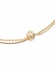 KS2GD02019 a.v.v(アー・ヴェ・ヴェ) リングトップネックレス ゴールド