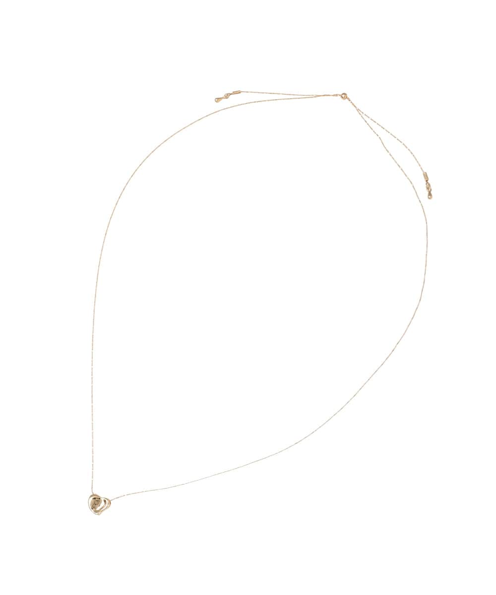 KS2GD03019 a.v.v(アー・ヴェ・ヴェ) ミニトップスライドネックレス シルバー