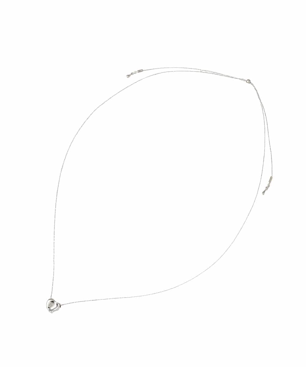 KS2GD03019 a.v.v(アー・ヴェ・ヴェ) ミニトップスライドネックレス シルバー