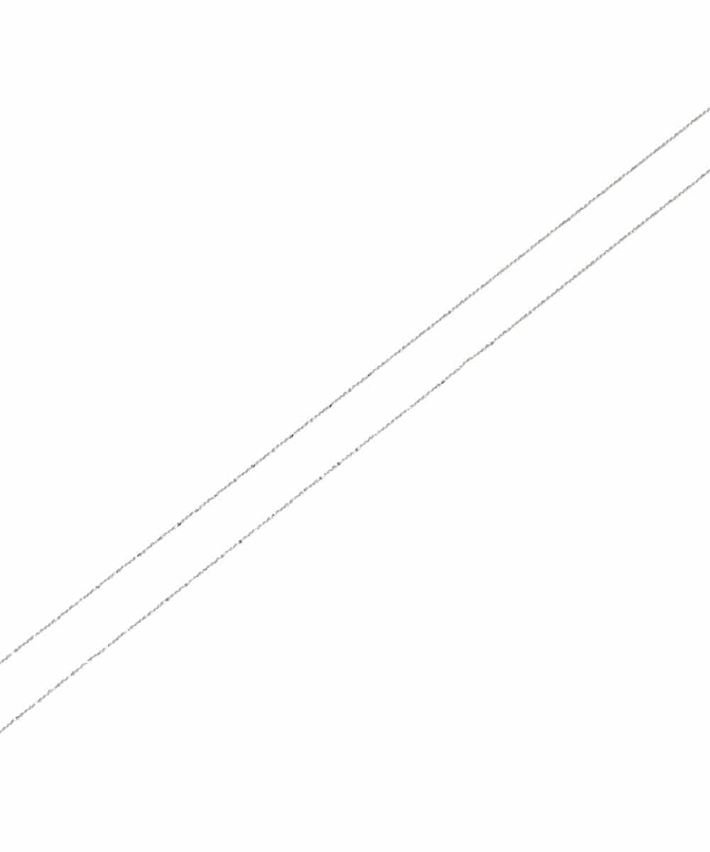 KS2GD03019 a.v.v(アー・ヴェ・ヴェ) ミニトップスライドネックレス シルバー