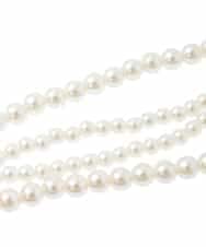 KS2GD10029 a.v.v(アー・ヴェ・ヴェ) パール調二連ネックレス ゴールド